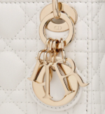 MICRO LADY DIOR BAG Latte Cannage Lambskin - Image 4