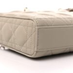 Lambskin Cannage Medium Lady D-Joy Sand - Image 4