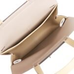Hermès Halzan 25 Trench Clemence Verso Palladium Hardware - Image 8
