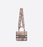 MEDIUM LADY D-LITE BAG Powder Pink Dior Jardin Botanique Embroidery - Image 3