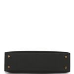 Hermès Kelly Sellier 20 Black Epsom Gold Hardware - Image 7