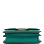 Hermès Constance 18 Vert Verone Ostrich Gold Hardware - Image 6