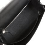 Hermès Kelly Sellier 25 Black Epsom Palladium Hardware - Image 8