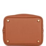Hermès Eclat Picotin Lock 18 Gold Clemence Gold Hardware - Image 6