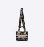 MEDIUM LADY D-LITE BAG Black Multicolor Dior Jardin Botanique Embroidery - Image 3