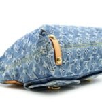 LOUIS VUITTON Monogram Denim Baggy PM Shoulder Bag - Image 5