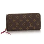 Louis Vuitton M60742 Monogram Canvas Clemence Wallet