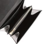 Hermès Constance Compact Wallet Black Shiny Alligator Rose Gold Hardware (HANDMADE) - Image 8