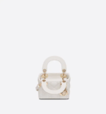 MICRO LADY DIOR BAG Latte Cannage Lambskin - Image 2