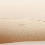 Hermès Halzan 25 Nata Clemence Gold Hardware - Image 7