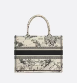 MEDIUM DIOR BOOK TOTE Latte Dior Zodiac Embroidery (36 x 27.5 x 16.5 cm) - Image 3