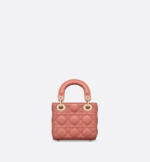 MICRO LADY DIOR BAG Ethereal Pink Cannage Lambskin - Image 2