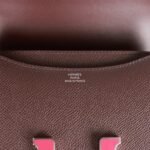Hermès Constance 18 Rouge Sellier Epsom Palladium Hardware - Image 8