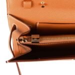 Hermès Kelly Wallet To Go Gold Epsom Gold Hardware - Image 9