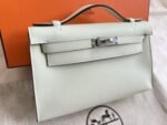 Hermès Kelly Sellier 20 Vert Fizz Epsom Palladium Hardware - Image 2