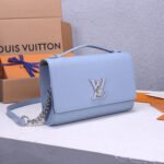 Louis Vuitton M56136 Lockme Clutch Purse - Image 8