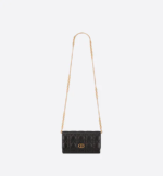 DIOR CARO POUCH Black Supple Cannage Calfskin - Image 2