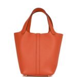 Hermès Picotin Lock 18 Orange Clemence Gold Hardware - Image 4