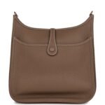 Hermès Evelyne III PM Etoupe Clemence Gold Hardware - Image 4