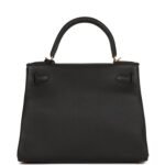 Hermès Kelly Retourne 28 Black Togo Gold Hardware - Image 4