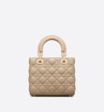 SMALL LADY DIOR MY ABCDIOR BAG Sand-Colored Cannage Lambskin - Image 2