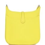 Hermès Evelyne III PM Lime Clemence Palladium Hardware - Image 4