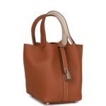 Hermès Eclat Picotin Lock 18 Gold Clemence Palladium Hardware - Image 2