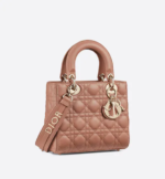 SMALL LADY DIOR MY ABCDIOR BAG Blush Cannage Lambskin - Image 4