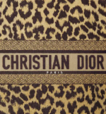 LARGE DIOR BOOK TOTE Beige Multicolor Mizza Embroidery (42 x 35 x 18.5 cm) - Image 4