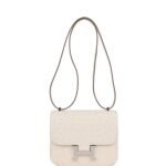 Hermès Constance 18 Nata Ostrich Palladium Hardware - Image 7