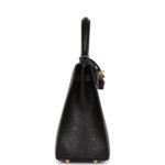 Hermès Kelly Sellier 25 Black Ostrich Gold Hardware（HANDMADE） - Image 3