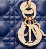 SMALL LADY DIOR MY ABCDIOR BAG Royal Blue Cannage Lambskin - Image 4