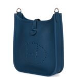 Hermès Evelyne TPM Bag Deep Blue Maurice Palladium Hardware - Image 5