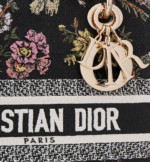 MEDIUM LADY D-LITE BAG Black Multicolor Dior Jardin Botanique Embroidery - Image 5