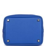 Hermès Picotin Lock 18 Bleu Royal Clemence Gold Hardware - Image 6