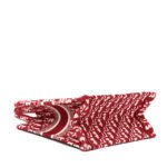 CHRISTIAN DIOR Oblique Small Book Tote Burgundy Multicolor - Image 3