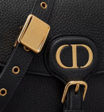 MEDIUM DIOR BOBBY BAG Black Grained Calfskin - Image 5