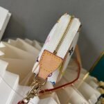 LOUIS VUITTON MONOGRAM MULTICOLOR POCHETTE ACCESSORIES WHITE - Image 6