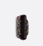 MEDIUM LADY D-LITE BAG Black Multicolor Dior Birds Embroidery - Image 4