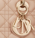 MEDIUM LADY DIOR BAG Sand Pink Cannage Lambskin - Image 5