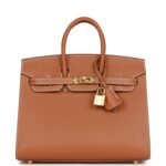 Hermès Birkin Sellier 25 Gold Epsom Gold Hardware