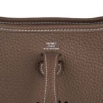 Hermès Evelyne TPM Etoupe Clemence Palladium Hardware - Image 4
