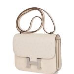 Hermès Constance 18 Nata Ostrich Palladium Hardware - Image 5