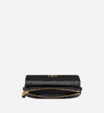 DIOR CARO POUCH Black Supple Cannage Calfskin - Image 4