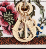 MEDIUM LADY D-LITE BAG White Multicolor Dior Petites Fleurs Embroidery - Image 4