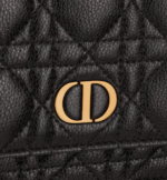 DIOR CARO POUCH Black Supple Cannage Calfskin - Image 5