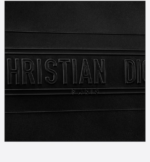 MEDIUM DIOR BOOK TOTE Black Calfskin (36 x 27.5 x 16.5 cm) - Image 3