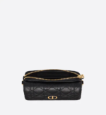 DIOR CARO POUCH Black Supple Cannage Calfskin - Image 3