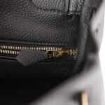 Hermès Kelly Retourne 28 Black Togo Gold Hardware - Image 9