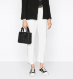 SMALL LADY DIOR MY ABCDIOR BAG Black Ultramatte Cannage Calfskin - Image 5